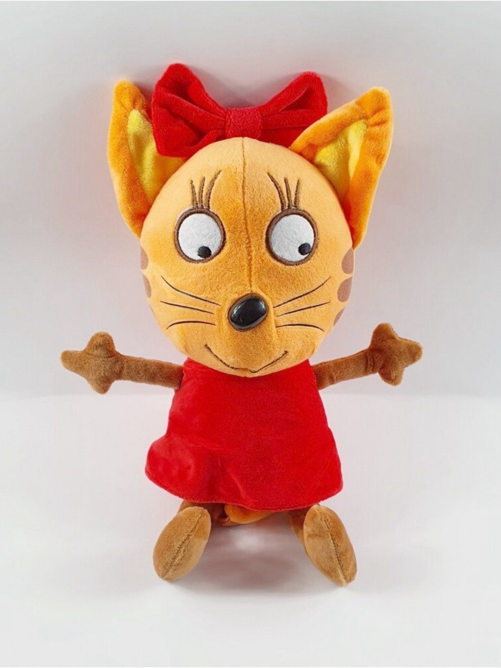 Three Cats, Caramelka, Russian Soft Plush Toy